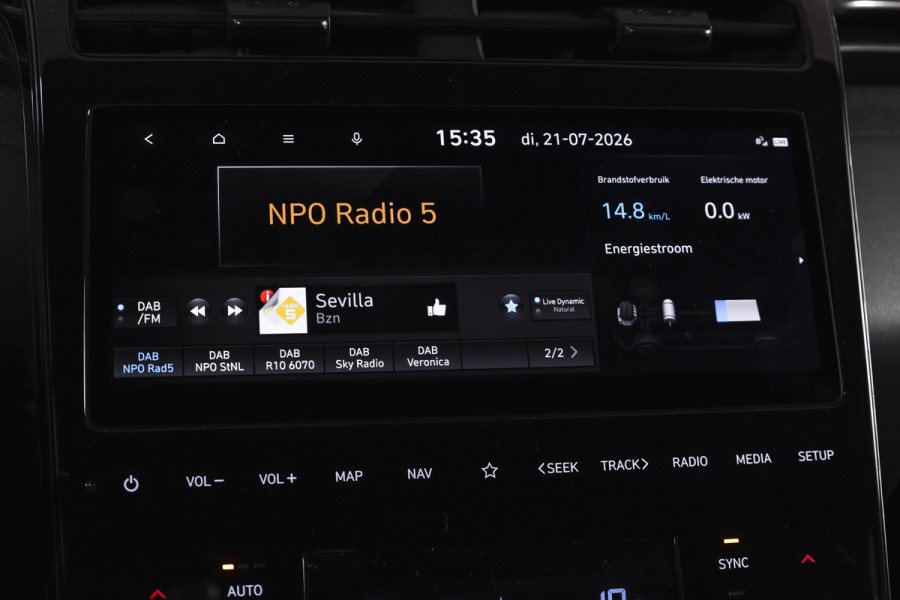 Hyundai Tucson 1.6 T-GDI HEV N Line Sky Orig. NL | S/K-Panodak | Adapt. Cruise | Stoel-+Stuurverw. | PDC | 360 Camera | NAV+App. Connect | ECC | Afn. Trekhaak | LM 19" |