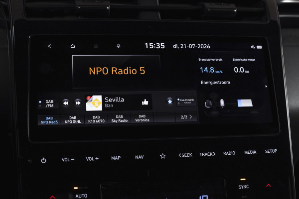 Hyundai Tucson 1.6 T-GDI HEV N Line Sky Orig. NL | S/K-Panodak | Adapt. Cruise | Stoel-+Stuurverw. | PDC | 360 Camera | NAV+App. Connect | ECC | Afn. Trekhaak | LM 19" |