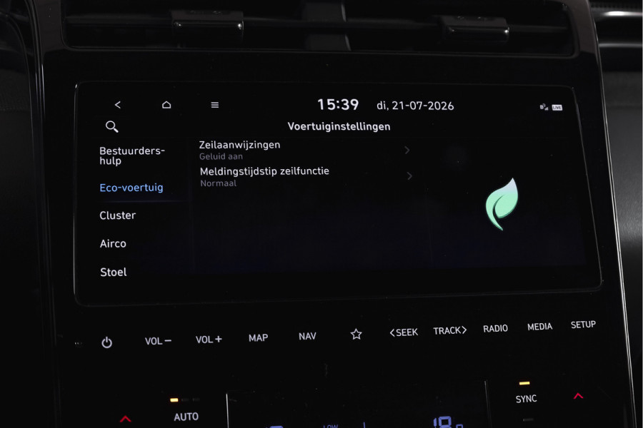 Hyundai Tucson 1.6 T-GDI HEV N Line Sky Orig. NL | S/K-Panodak | Adapt. Cruise | Stoel-+Stuurverw. | PDC | 360 Camera | NAV+App. Connect | ECC | Afn. Trekhaak | LM 19" |