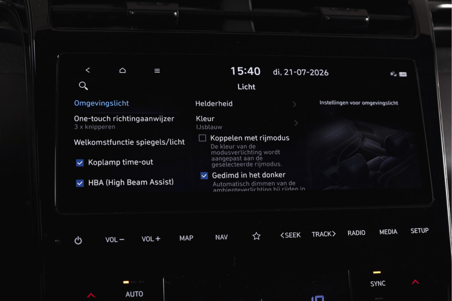 Hyundai Tucson 1.6 T-GDI HEV N Line Sky Orig. NL | S/K-Panodak | Adapt. Cruise | Stoel-+Stuurverw. | PDC | 360 Camera | NAV+App. Connect | ECC | Afn. Trekhaak | LM 19" |