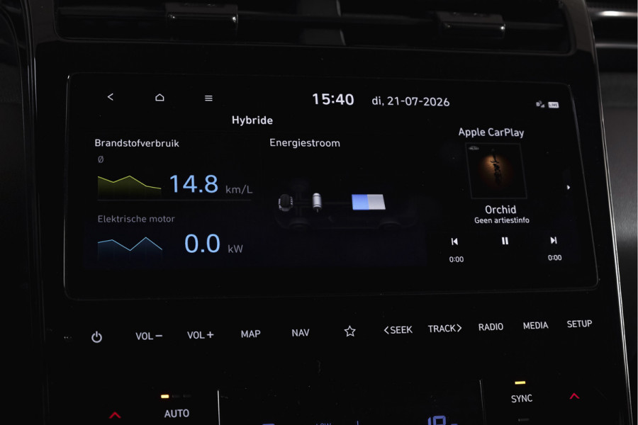 Hyundai Tucson 1.6 T-GDI HEV N Line Sky Orig. NL | S/K-Panodak | Adapt. Cruise | Stoel-+Stuurverw. | PDC | 360 Camera | NAV+App. Connect | ECC | Afn. Trekhaak | LM 19" |