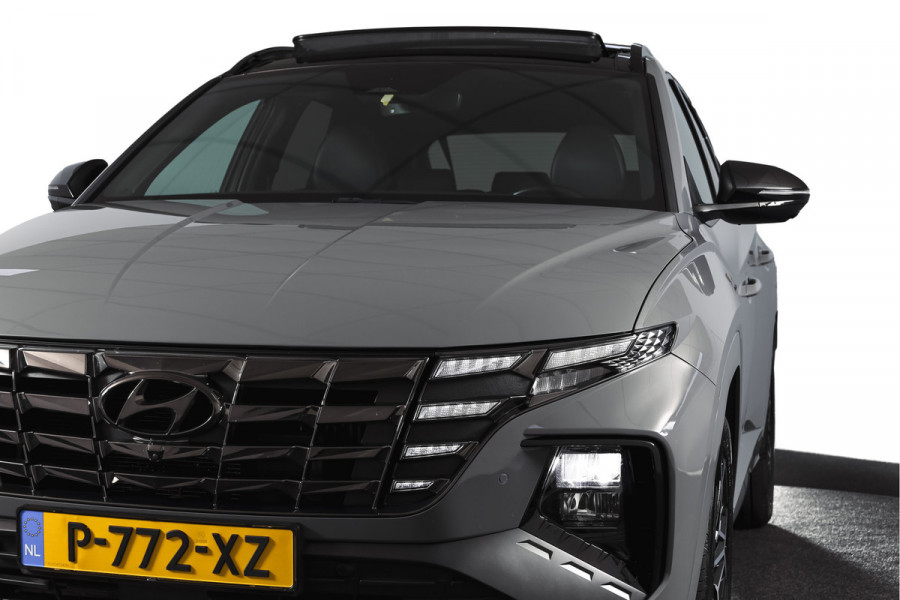 Hyundai Tucson 1.6 T-GDI HEV N Line Sky Orig. NL | S/K-Panodak | Adapt. Cruise | Stoel-+Stuurverw. | PDC | 360 Camera | NAV+App. Connect | ECC | Afn. Trekhaak | LM 19" |