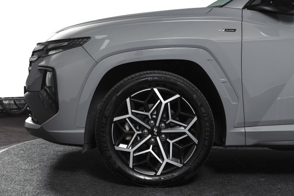Hyundai Tucson 1.6 T-GDI HEV N Line Sky Orig. NL | S/K-Panodak | Adapt. Cruise | Stoel-+Stuurverw. | PDC | 360 Camera | NAV+App. Connect | ECC | Afn. Trekhaak | LM 19" |