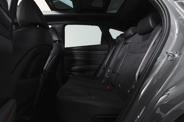 Hyundai Tucson 1.6 T-GDI HEV N Line Sky Orig. NL | S/K-Panodak | Adapt. Cruise | Stoel-+Stuurverw. | PDC | 360 Camera | NAV+App. Connect | ECC | Afn. Trekhaak | LM 19" |