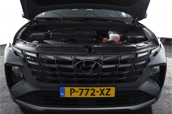 Hyundai Tucson 1.6 T-GDI HEV N Line Sky Orig. NL | S/K-Panodak | Adapt. Cruise | Stoel-+Stuurverw. | PDC | 360 Camera | NAV+App. Connect | ECC | Afn. Trekhaak | LM 19" |
