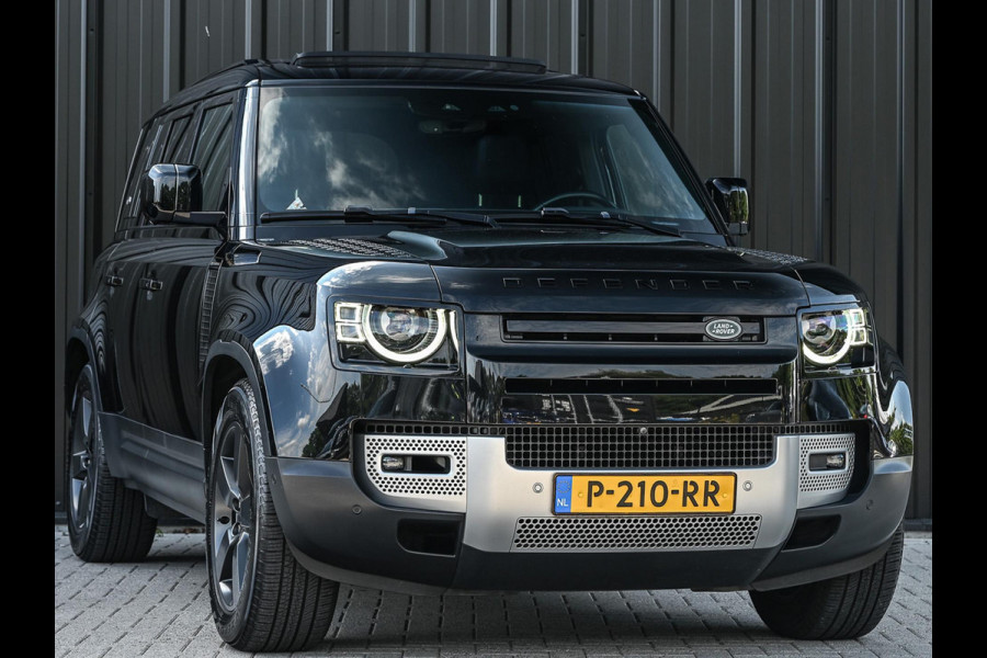 Land Rover Defender 110 2.0 P400e 110 X-Dynamic S | Panoramadak | 360 Camera | Adaptive Cruise Control | Stuur + Stoelverwarming | Trekhaak | Keyless Entry |