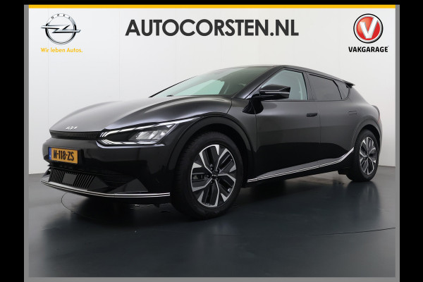 Kia Ev6 Plus 77.4kWh SOH 100% Trekhaak Adap.Cruise Warmtepomp Leder+Ventilatie+Verwarming Meridian®-Surround Verwarmd Stuur+Achterbank N Stoel-Memory Elek.Achterklep Privacy Glas USB Bluetooth DAB ESP Lane Assist 1.600KG Trekgewicht Dealeronderhouden