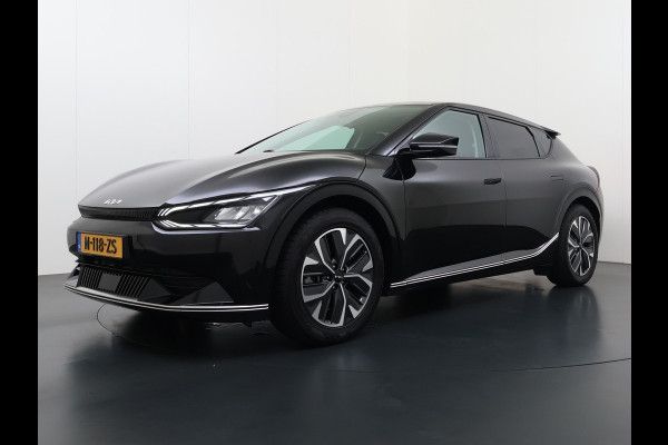 Kia Ev6 Plus 77.4kWh SOH 100% Trekhaak Adap.Cruise Warmtepomp Leder+Ventilatie+Verwarming Meridian®-Surround Verwarmd Stuur+Achterbank N Stoel-Memory Elek.Achterklep Privacy Glas USB Bluetooth DAB ESP Lane Assist 1.600KG Trekgewicht Dealeronderhouden