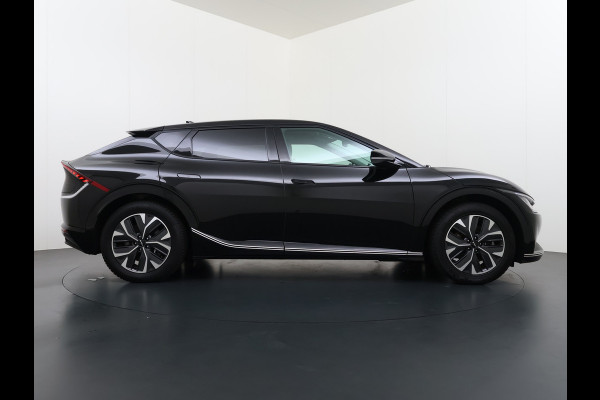 Kia Ev6 Plus 77.4kWh SOH 100% Trekhaak Adap.Cruise Warmtepomp Leder+Ventilatie+Verwarming Meridian®-Surround Verwarmd Stuur+Achterbank N Stoel-Memory Elek.Achterklep Privacy Glas USB Bluetooth DAB ESP Lane Assist 1.600KG Trekgewicht Dealeronderhouden