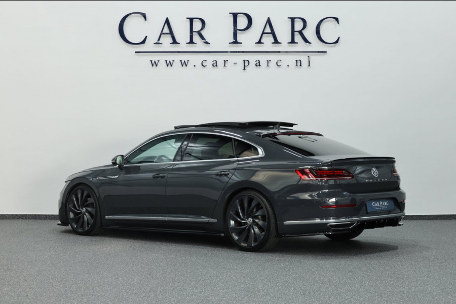 Volkswagen Arteon 2.0 TSI 3x R-line MAXTON/VIRTUAL/SFEER/PANO/HAF LEER+ALCANTARA+MASSAGE/KEYLESS/20"/CAM/LINE/ACC/12 MDN GARANTIE!