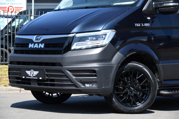 MAN TGE 3.180 35 2.0 L3H3 PB Edition Adaptieve Cruise, Camera, Carplay, LED, Clima, Stoelverwarming, Sensoren, Trekhaak, 177pk, Automaat, Uniek!