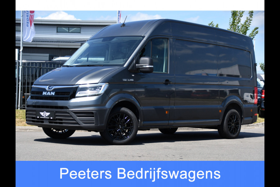 MAN TGE 3.140 35 2.0 L3H3 PB Edition Camera, Carplay, LED, Automaat, 140pk, Geveerde stoel, Trekhaak, Multimedia, Sensoren, Uniek!