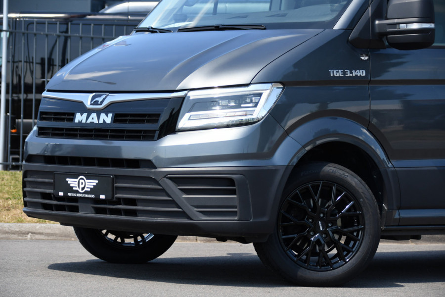 MAN TGE 3.140 35 2.0 L3H3 PB Edition Camera, Carplay, LED, Automaat, 140pk, Geveerde stoel, Trekhaak, Multimedia, Sensoren, Uniek!