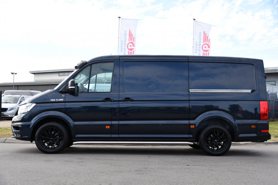 MAN TGE 3.140 35 2.0 L3H3 PB Edition Adaptieve Cruise, Camera, Carplay, LED, 2 x Schuifdeur, Clima, Stoelverwarming, Automaat, Sensoren, Trekhaak, 140pk, Uniek!