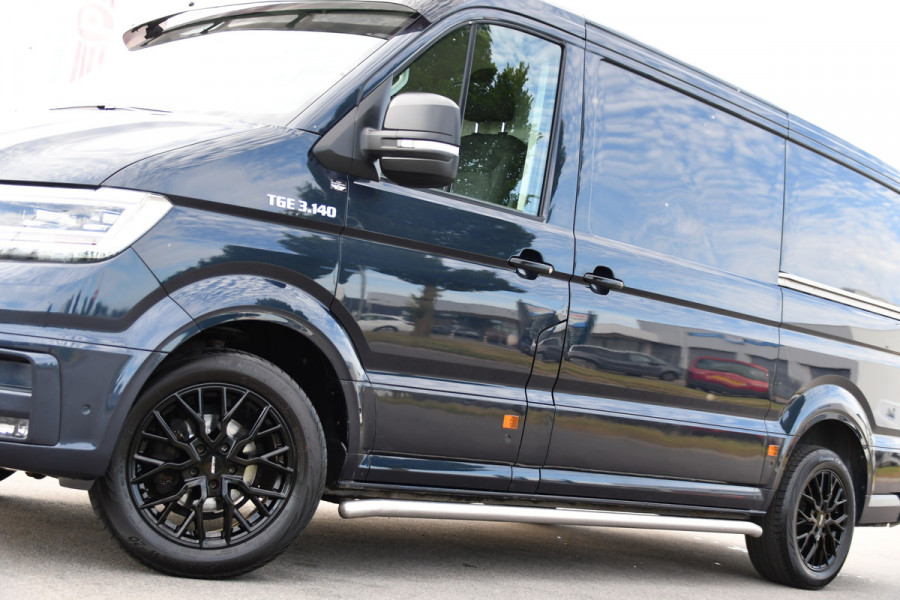MAN TGE 3.140 35 2.0 L3H3 PB Edition Adaptieve Cruise, Camera, Carplay, LED, 2 x Schuifdeur, Clima, Stoelverwarming, Automaat, Sensoren, Trekhaak, 140pk, Uniek!