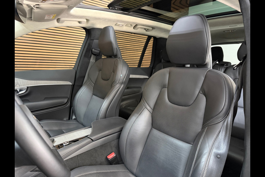 Volvo XC90 2.0 T8 Recharge AWD Ultra Dark 7p|Luchtvering|Trekhaak|Pano| H/K Sound | Massage | Winter Pakket | Driver Assist | HuD