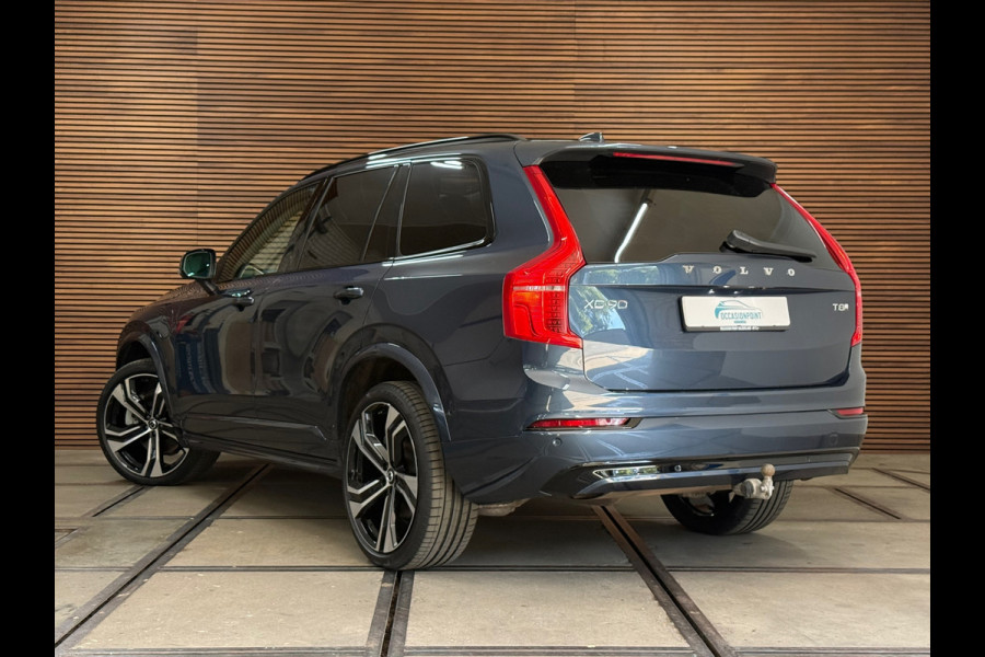 Volvo XC90 2.0 T8 Recharge AWD Ultra Dark 7p|Luchtvering|Trekhaak|Pano| H/K Sound | Massage | Winter Pakket | Driver Assist | HuD