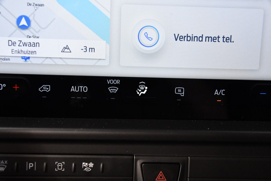 Ford E-Transit Custom 340 L2H1 Limited 65 kWh Virtual, Adaptieve Cruise, Camera, Carplay, Stoelverwarming, LED, 218pk, NAVI, Uniek!