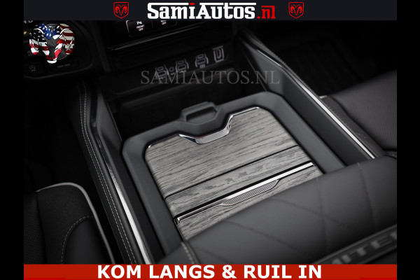 Dodge Ram Limited Night High Output 540HP 706Nm | Massage + Full Option | De Meest Luxe en Volle Pick-Up in zijn Klasse | Comfortabele Dubbele Cabine met Royale 5 Zitplaatsen | BPM vrij | Nu Leverbaar uit Voorraad | Voorraad Nr 2300 - 7689 | De specialist in Amerikaanse pick‑ups in Nederland en Europa.