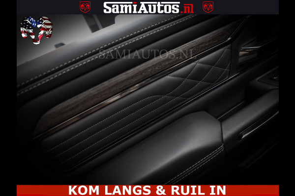 Dodge Ram Limited Night High Output 540HP 706Nm | Massage + Full Option | De Meest Luxe en Volle Pick-Up in zijn Klasse | Comfortabele Dubbele Cabine met Royale 5 Zitplaatsen | BPM vrij | Nu Leverbaar uit Voorraad | Voorraad Nr 2300 - 7689 | De specialist in Amerikaanse pick‑ups in Nederland en Europa.