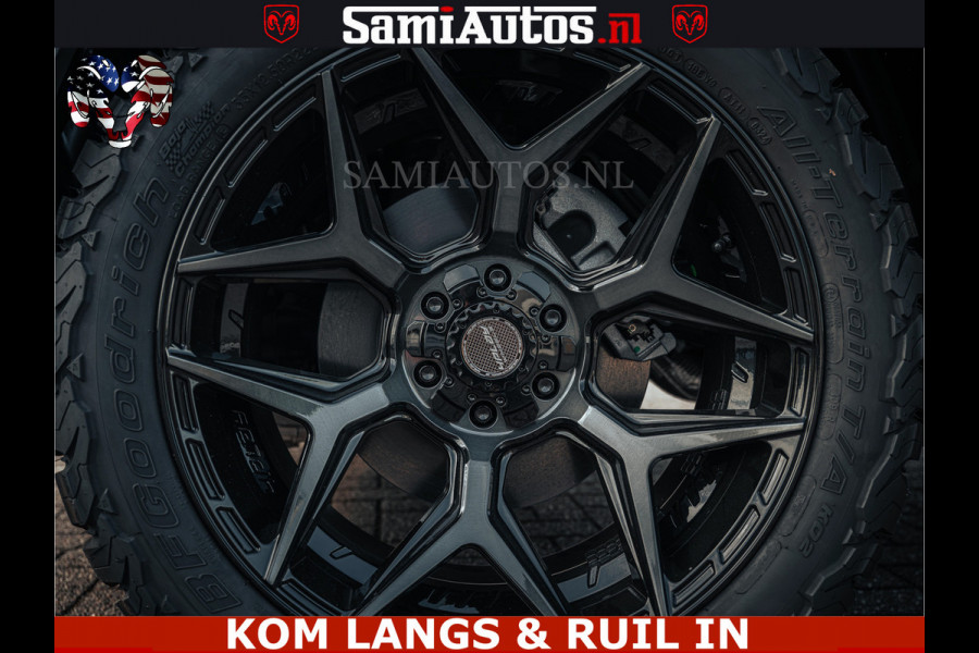 Dodge Ram Limited H.O 540PK 706Nm | Massage + Full Option | De Meest Luxe en Volle Pick-Up in zijn Klasse | Comfortabele Dubbele Cabine met Royale 5 Zitplaatsen | BPM vrij | Nu Leverbaar uit Voorraad | Voorraad Nr 2326 - 5169 | De specialist in Amerikaanse pick‑ups in Nederland en Europa.