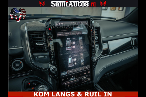 Dodge Ram Limited H.O 540PK 706Nm | Massage + Full Option | De Meest Luxe en Volle Pick-Up in zijn Klasse | Comfortabele Dubbele Cabine met Royale 5 Zitplaatsen | BPM vrij | Nu Leverbaar uit Voorraad | Voorraad Nr 2326 - 5169 | De specialist in Amerikaanse pick‑ups in Nederland en Europa.