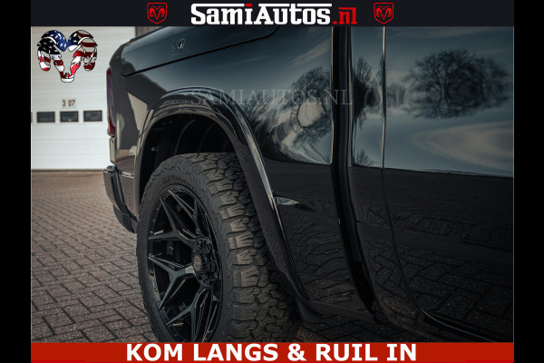 Dodge Ram Limited H.O 540PK 706Nm | Massage + Full Option | De Meest Luxe en Volle Pick-Up in zijn Klasse | Comfortabele Dubbele Cabine met Royale 5 Zitplaatsen | BPM vrij | Nu Leverbaar uit Voorraad | Voorraad Nr 2326 - 5169 | De specialist in Amerikaanse pick‑ups in Nederland en Europa.