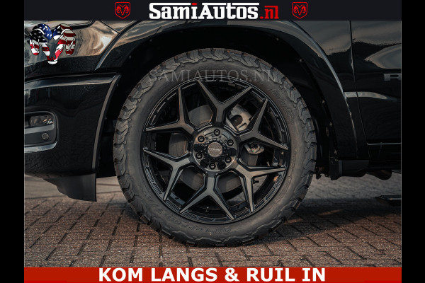 Dodge Ram Limited H.O 540PK 706Nm | Massage + Full Option | De Meest Luxe en Volle Pick-Up in zijn Klasse | Comfortabele Dubbele Cabine met Royale 5 Zitplaatsen | BPM vrij | Nu Leverbaar uit Voorraad | Voorraad Nr 2326 - 5169 | De specialist in Amerikaanse pick‑ups in Nederland en Europa.