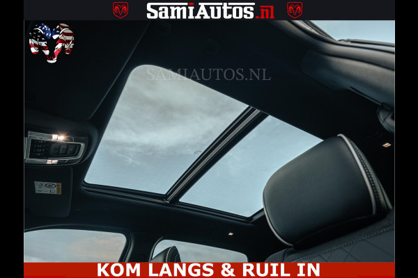 Dodge Ram Limited H.O 540PK 706Nm | Massage + Full Option | De Meest Luxe en Volle Pick-Up in zijn Klasse | Comfortabele Dubbele Cabine met Royale 5 Zitplaatsen | BPM vrij | Nu Leverbaar uit Voorraad | Voorraad Nr 2326 - 5169 | De specialist in Amerikaanse pick‑ups in Nederland en Europa.