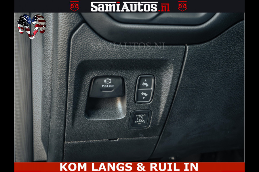 Dodge Ram Limited H.O 540PK 706Nm | Massage + Full Option | De Meest Luxe en Volle Pick-Up in zijn Klasse | Comfortabele Dubbele Cabine met Royale 5 Zitplaatsen | BPM vrij | Nu Leverbaar uit Voorraad | Voorraad Nr 2326 - 5169 | De specialist in Amerikaanse pick‑ups in Nederland en Europa.