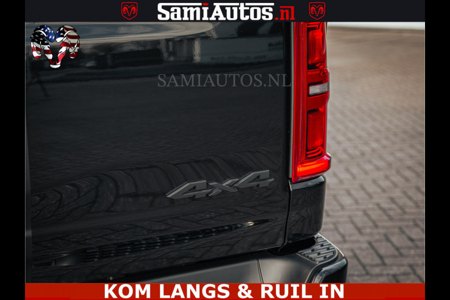 Dodge Ram Limited H.O 540PK 706Nm | Massage + Full Option | De Meest Luxe en Volle Pick-Up in zijn Klasse | Comfortabele Dubbele Cabine met Royale 5 Zitplaatsen | BPM vrij | Nu Leverbaar uit Voorraad | Voorraad Nr 2326 - 5169 | De specialist in Amerikaanse pick‑ups in Nederland en Europa.