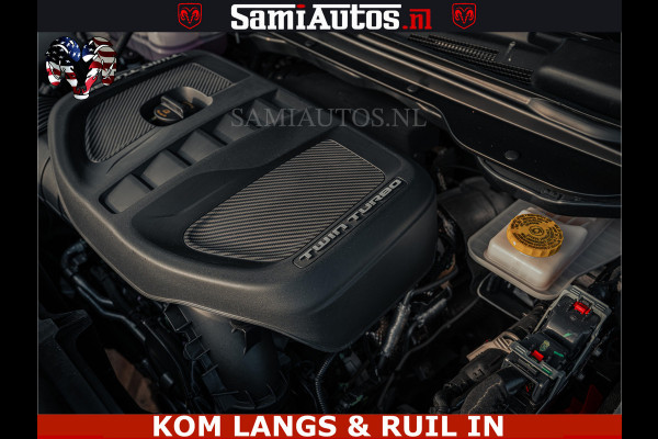 Dodge Ram Limited H.O 540PK 706Nm | Massage + Full Option | De Meest Luxe en Volle Pick-Up in zijn Klasse | Comfortabele Dubbele Cabine met Royale 5 Zitplaatsen | BPM vrij | Nu Leverbaar uit Voorraad | Voorraad Nr 2326 - 5169 | De specialist in Amerikaanse pick‑ups in Nederland en Europa.