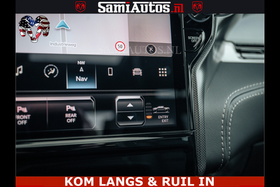 Dodge Ram LIMITED NIGHT H.O 540HP 706Nm | Massage + Full Option | De Meest Luxe en Volle Pick-Up in zijn Klasse | Comfortabele Dubbele Cabine met Royale 5 Zitplaatsen | BPM vrij | Nu Leverbaar uit Voorraad | Voorraad Nr 2370 - 5411 | De specialist in Amerikaanse pick‑ups in Nederland en Europa.