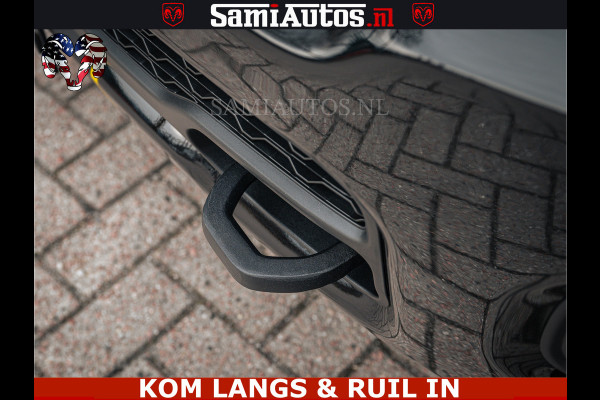 Dodge Ram LIMITED NIGHT H.O 540HP 706Nm | Massage + Full Option | De Meest Luxe en Volle Pick-Up in zijn Klasse | Comfortabele Dubbele Cabine met Royale 5 Zitplaatsen | BPM vrij | Nu Leverbaar uit Voorraad | Voorraad Nr 2370 - 5411 | De specialist in Amerikaanse pick‑ups in Nederland en Europa.