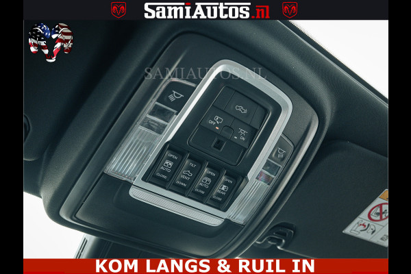 Dodge Ram LIMITED NIGHT H.O 540HP 706Nm | Massage + Full Option | De Meest Luxe en Volle Pick-Up in zijn Klasse | Comfortabele Dubbele Cabine met Royale 5 Zitplaatsen | BPM vrij | Nu Leverbaar uit Voorraad | Voorraad Nr 2370 - 5411 | De specialist in Amerikaanse pick‑ups in Nederland en Europa.