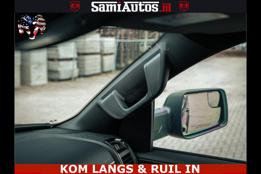 Dodge Ram LIMITED NIGHT H.O 540HP 706Nm | Massage + Full Option | De Meest Luxe en Volle Pick-Up in zijn Klasse | Comfortabele Dubbele Cabine met Royale 5 Zitplaatsen | BPM vrij | Nu Leverbaar uit Voorraad | Voorraad Nr 2370 - 5411 | De specialist in Amerikaanse pick‑ups in Nederland en Europa.