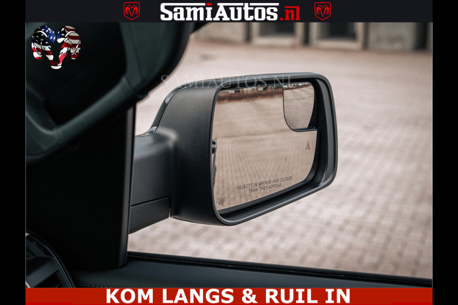 Dodge Ram LIMITED NIGHT H.O 540HP 706Nm | Massage + Full Option | De Meest Luxe en Volle Pick-Up in zijn Klasse | Comfortabele Dubbele Cabine met Royale 5 Zitplaatsen | BPM vrij | Nu Leverbaar uit Voorraad | Voorraad Nr 2370 - 5411 | De specialist in Amerikaanse pick‑ups in Nederland en Europa.