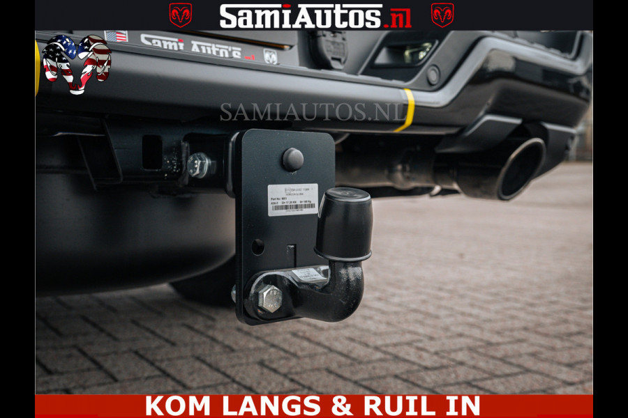Dodge Ram LIMITED NIGHT H.O 540HP 706Nm | Massage + Full Option | De Meest Luxe en Volle Pick-Up in zijn Klasse | Comfortabele Dubbele Cabine met Royale 5 Zitplaatsen | BPM vrij | Nu Leverbaar uit Voorraad | Voorraad Nr 2370 - 5411 | De specialist in Amerikaanse pick‑ups in Nederland en Europa.