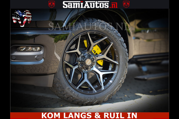 Dodge Ram Limited Night Sport High Output 540HP 706Nm | Massage + Full Option | De Meest Luxe en Volle Pick-Up in zijn Klasse | Comfortabele Dubbele Cabine met Royale 5 Zitplaatsen | BPM vrij | Nu Leverbaar uit Voorraad | Voorraad Nr 2356 - 0990 | De specialist in Amerikaanse pick‑ups in Nederland en Europa.