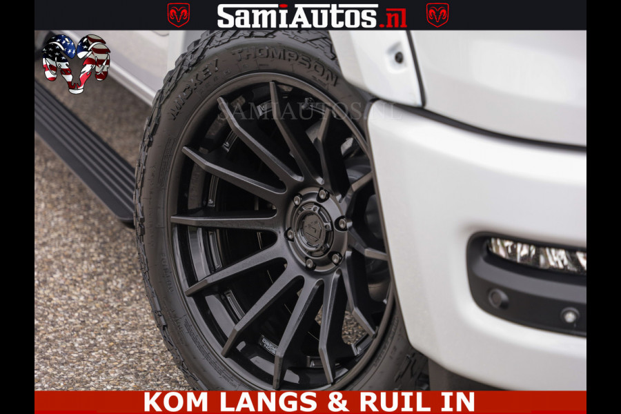 Dodge Ram HUD | 420PK | LUCHTVERING | PANO | PASSAGIERSSCHERM | BOM EN BOM VOL | Comfortabele Dubbele Cabine met Royale 5 Zitplaatsen | DODGE RAM PREMIUM LARAMIE EDITION | Voorraad Nr 2230 - 8765 | De specialist in Amerikaanse pick‑ups in Nederland en Europa.