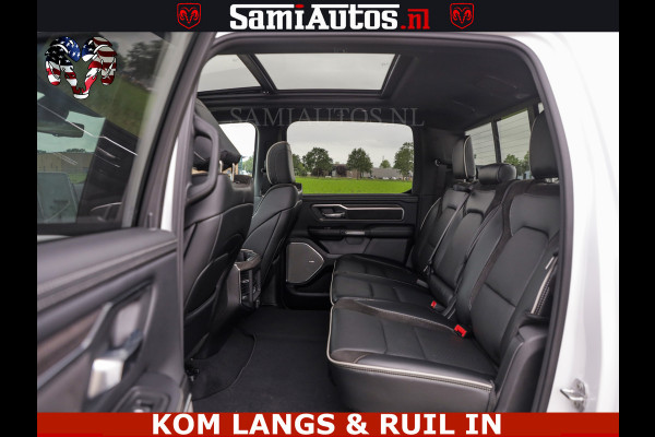 Dodge Ram HUD | 420PK | LUCHTVERING | PANO | PASSAGIERSSCHERM | BOM EN BOM VOL | Comfortabele Dubbele Cabine met Royale 5 Zitplaatsen | DODGE RAM PREMIUM LARAMIE EDITION | Voorraad Nr 2230 - 8765 | De specialist in Amerikaanse pick‑ups in Nederland en Europa.