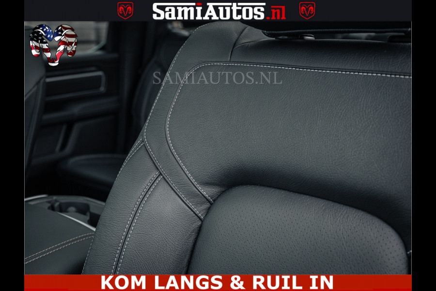 Dodge Ram SPORT | 5.7 V8 4x4 HEMI | PANORAMA DAK | GROOTSCHERM 12 INCH | LPG | Patriot Blue CREW CAB | DUBBELE CABINE | 5 PERSOONS | DC | VOORRAAD NR 2555 - 3325 | De specialist in Amerikaanse pick‑ups in Nederland en Europa.