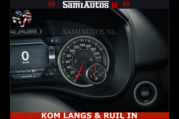 Dodge Ram SPORT | 5.7 V8 4x4 HEMI | PANORAMA DAK | GROOTSCHERM 12 INCH | LPG | Patriot Blue CREW CAB | DUBBELE CABINE | 5 PERSOONS | DC | VOORRAAD NR 2555 - 3325 | De specialist in Amerikaanse pick‑ups in Nederland en Europa.