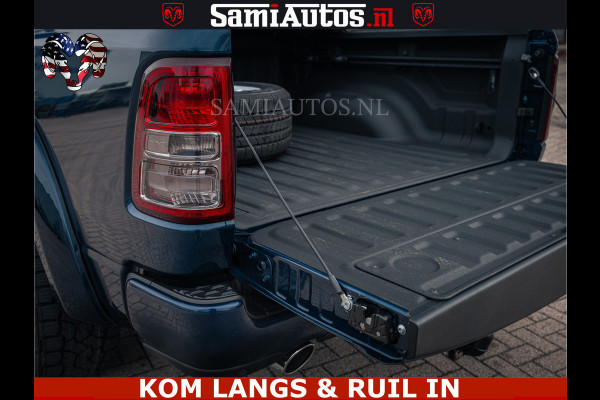 Dodge Ram SPORT | 5.7 V8 4x4 HEMI | PANORAMA DAK | GROOTSCHERM 12 INCH | LPG | Patriot Blue CREW CAB | DUBBELE CABINE | 5 PERSOONS | DC | VOORRAAD NR 2555 - 3325 | De specialist in Amerikaanse pick‑ups in Nederland en Europa.