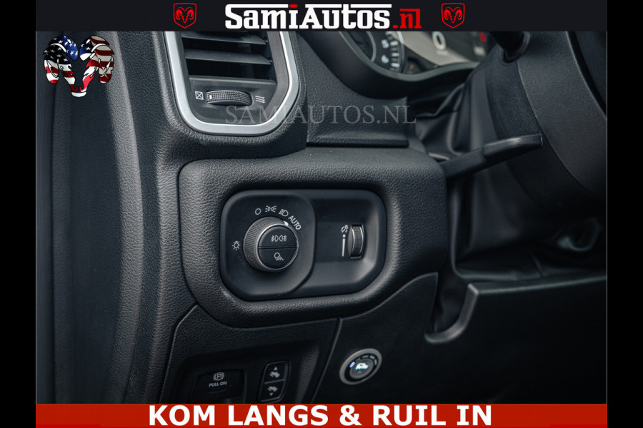 Dodge Ram SPORT | 5.7 V8 4x4 HEMI | PANORAMA DAK | GROOTSCHERM 12 INCH | LPG | Patriot Blue CREW CAB | DUBBELE CABINE | 5 PERSOONS | DC | VOORRAAD NR 2555 - 3325 | De specialist in Amerikaanse pick‑ups in Nederland en Europa.