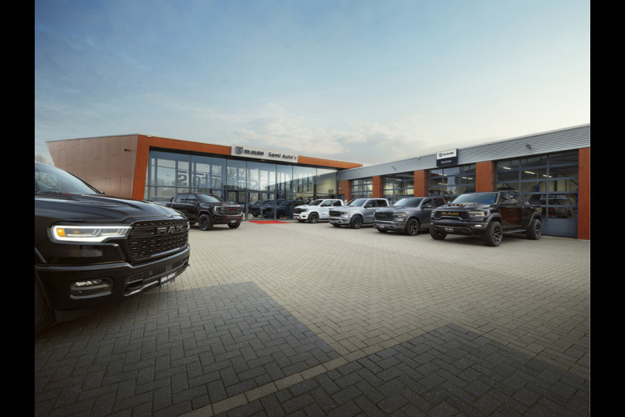 Dodge Ram SPORT | 5.7 V8 4x4 HEMI | PANORAMA DAK | GROOTSCHERM 12 INCH | LPG | Patriot Blue CREW CAB | DUBBELE CABINE | 5 PERSOONS | DC | VOORRAAD NR 2555 - 3325 | De specialist in Amerikaanse pick‑ups in Nederland en Europa.