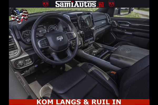 Dodge Ram SPORT V8 5.7 402PK | Krachtige Hemi | Panorama Dak | 12' Scherm Comfortabele Dubbele Cabine met Royale 5 Zitplaatsen | NIEUW EN BPM vrij | Nu Leverbaar uit Voorraad | Nr 2529 - 1277 | De specialist in Amerikaanse pick‑ups in Nederland en Europa.