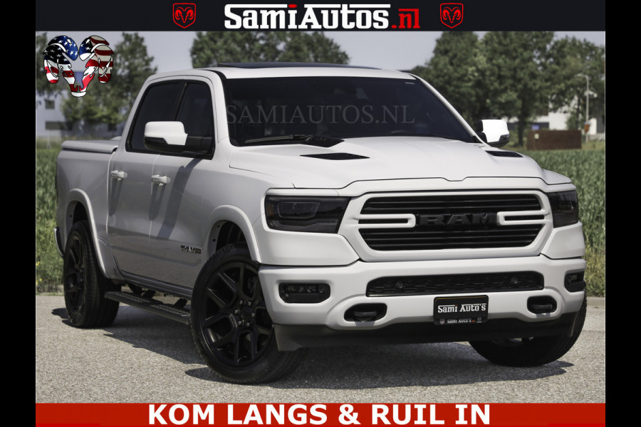 Dodge Ram SPORT V8 5.7 402PK | Krachtige Hemi | Panorama Dak | 12' Scherm Comfortabele Dubbele Cabine met Royale 5 Zitplaatsen | NIEUW EN BPM vrij | Nu Leverbaar uit Voorraad | Nr 2529 - 1277 | De specialist in Amerikaanse pick‑ups in Nederland en Europa.