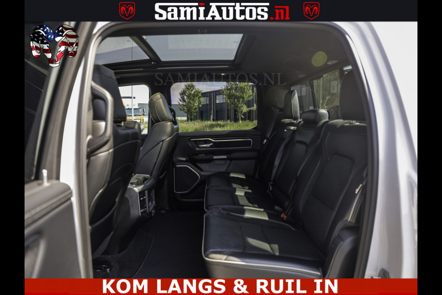 Dodge Ram SPORT V8 5.7 402PK | Krachtige Hemi | Panorama Dak | 12' Scherm Comfortabele Dubbele Cabine met Royale 5 Zitplaatsen | NIEUW EN BPM vrij | Nu Leverbaar uit Voorraad | Nr 2529 - 1277 | De specialist in Amerikaanse pick‑ups in Nederland en Europa.