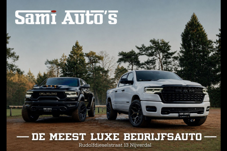 Dodge Ram SPORT V8 5.7 402PK | Krachtige Hemi | Panorama Dak | 12' Scherm Comfortabele Dubbele Cabine met Royale 5 Zitplaatsen | NIEUW EN BPM vrij | Nu Leverbaar uit Voorraad | Nr 2529 - 1277 | De specialist in Amerikaanse pick‑ups in Nederland en Europa.